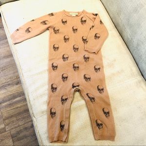 Skull Baby - Authentic Cashmere-Pink 18-24 Months